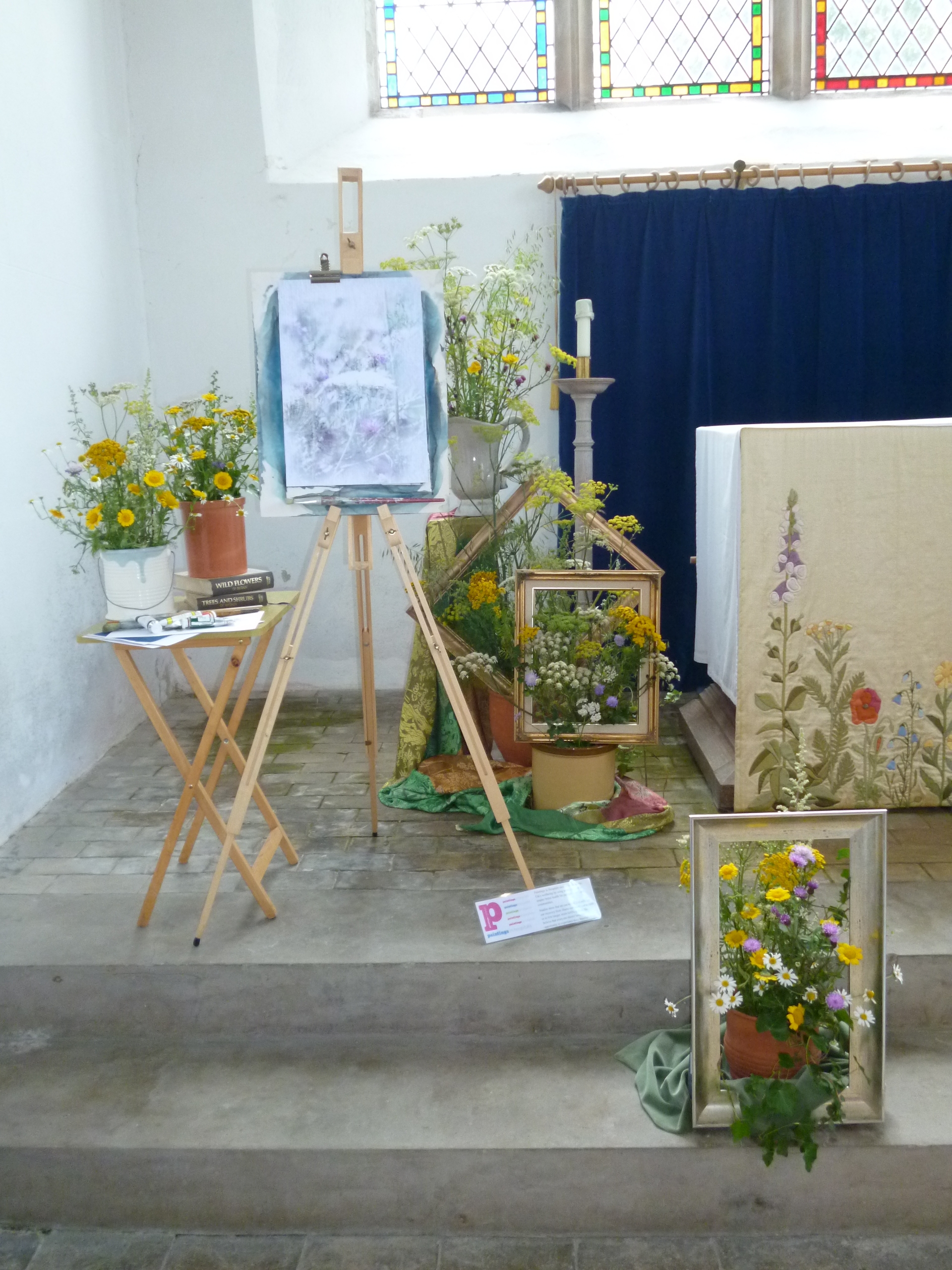 Paintings in hospital