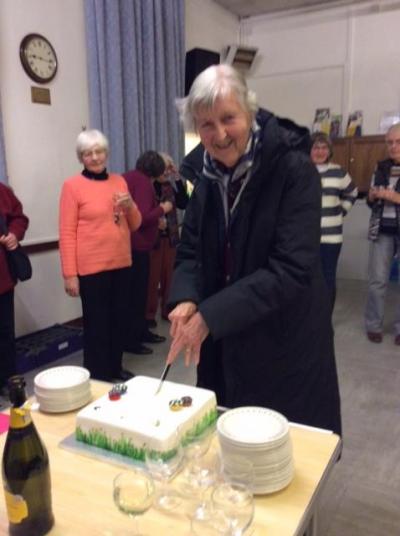 90th birthday of Sheila Francis.